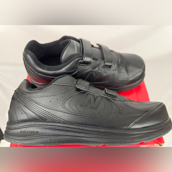 New Balance Men’s MW577Hv1 Black Walking Hook & Loop Shoe Size 12E (X Wi… - Picture 4 of 10